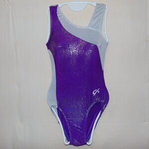 GK Purple Silver Leotard AXS